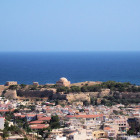 Die Altstadt von Rethymnon mit der Stadtburg Fortezza